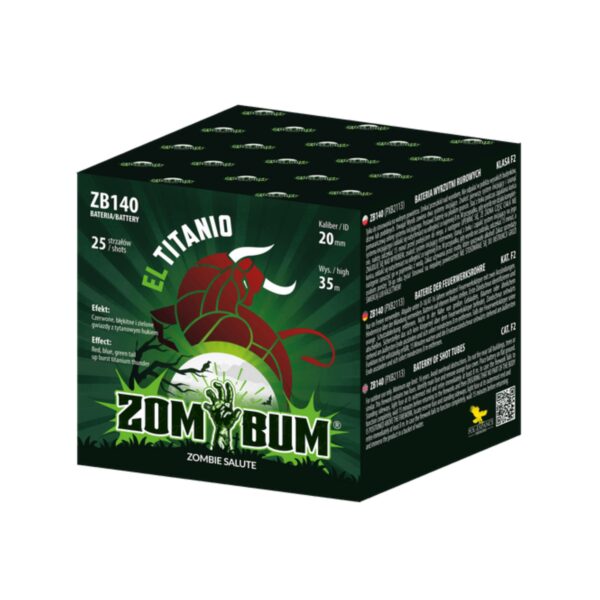 Zom Bum El Titanio salutbatteri Piromax