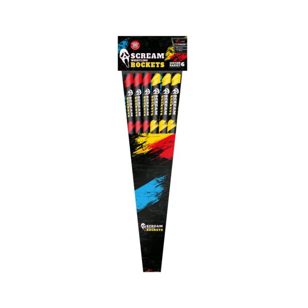 Scream 6 stk. raktter Piromax